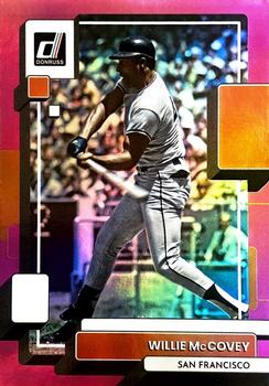 2022 Donruss - Holo Pink #164 Willie McCovey Front