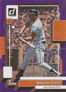 2022 Donruss - Holo Purple #164 Willie McCovey Front