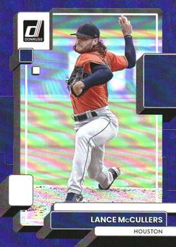 2022 Donruss - Holo Purple #222 Lance McCullers Front
