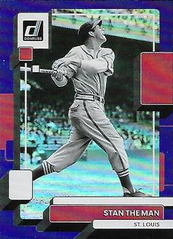 2022 Donruss - Holo Purple #223 Stan Musial Front