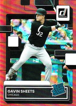 2022 Donruss - Holo Red #35 Gavin Sheets Front