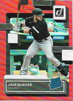 2022 Donruss - Holo Red #37 Jake Burger Front