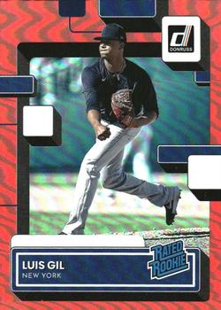 2022 Donruss - Holo Red #44 Luis Gil Front