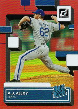 2022 Donruss - Holo Red #61 A.J. Alexy Front