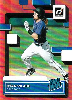 2022 Donruss - Holo Red #64 Ryan Vilade Front