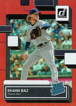 2022 Donruss - Holo Red #66 Shane Baz Front
