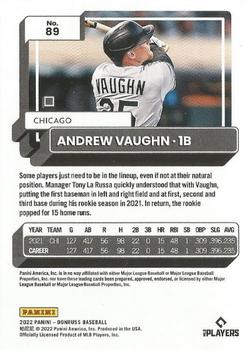 2022 Donruss - Holo Red #89 Andrew Vaughn Back