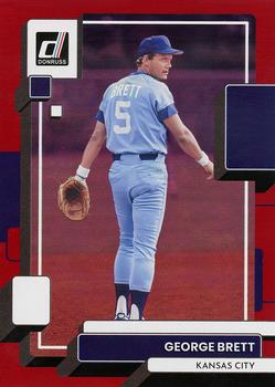 2022 Donruss - Holo Red #102 George Brett Front