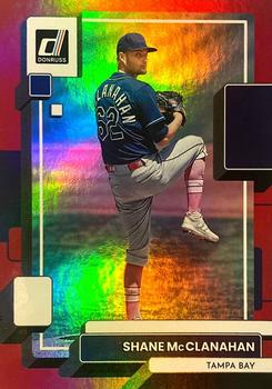 2022 Donruss - Holo Red #124 Shane McClanahan Front