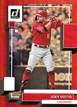 2022 Donruss - Holo Red #125 Joey Votto Front