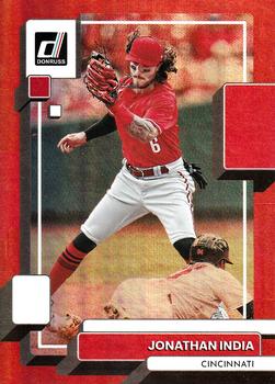 2022 Donruss - Holo Red #153 Jonathan India Front