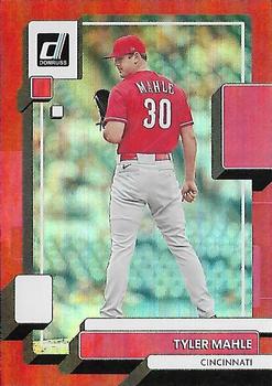 2022 Donruss - Holo Red #160 Tyler Mahle Front