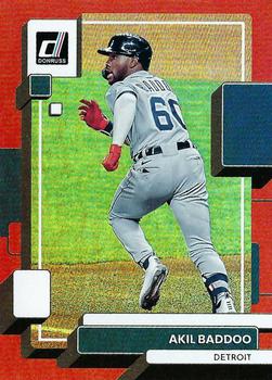 2022 Donruss - Holo Red #161 Akil Baddoo Front