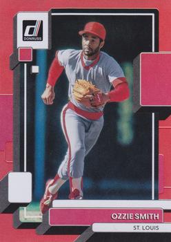 2022 Donruss - Holo Red #163 Ozzie Smith Front