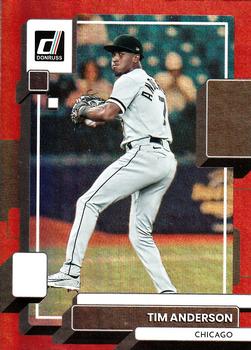 2022 Donruss - Holo Red #179 Tim Anderson Front