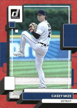 2022 Donruss - Holo Red #183 Casey Mize Front