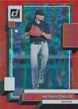 2022 Donruss - Holo Red #200 Nathan Eovaldi Front