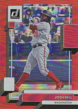 2022 Donruss - Holo Red #202 Josh Bell Front