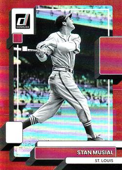 2022 Donruss - Holo Red #223 Stan Musial Front