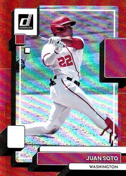 2022 Donruss - Holo Red #225 Juan Soto Front