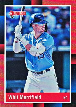 2022 Donruss - Holo Red #250 Whit Merrifield Front