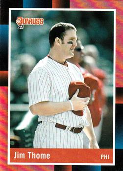 2022 Donruss - Holo Red #256 Jim Thome Front