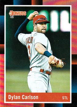 2022 Donruss - Holo Red #264 Dylan Carlson Front