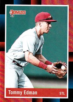2022 Donruss - Holo Red #270 Tommy Edman Front