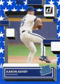 2022 Donruss - Independence Day #36 Aaron Ashby Front
