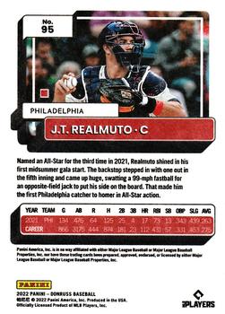 2022 Donruss - Independence Day #95 J.T. Realmuto Back