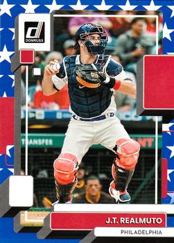 2022 Donruss - Independence Day #95 J.T. Realmuto Front