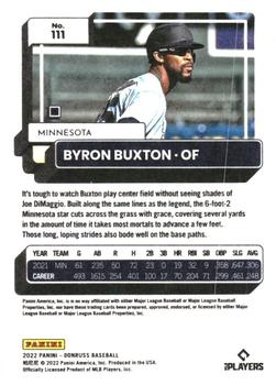 2022 Donruss - Independence Day #111 Byron Buxton Back