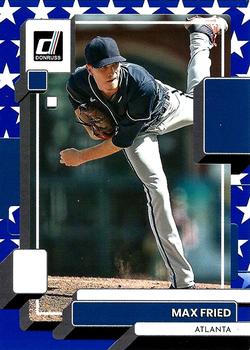 2022 Donruss - Independence Day #122 Max Fried Front