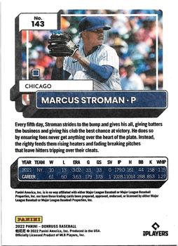 2022 Donruss - Independence Day #143 Marcus Stroman Back