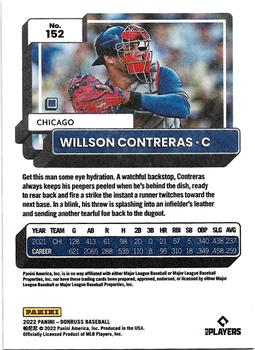 2022 Donruss - Independence Day #152 Willson Contreras Back