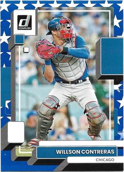 2022 Donruss - Independence Day #152 Willson Contreras Front
