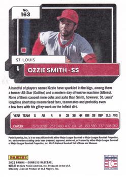 2022 Donruss - Independence Day #163 Ozzie Smith Back