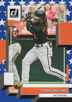 2022 Donruss - Independence Day #172 Cedric Mullins Front
