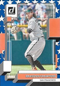 2022 Donruss - Independence Day #191 Brandon Crawford Front