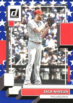 2022 Donruss - Independence Day #220 Zack Wheeler Front