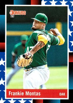 2022 Donruss - Independence Day #244 Frankie Montas Front