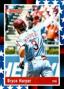 2022 Donruss - Independence Day #251 Bryce Harper Front
