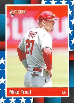2022 Donruss - Independence Day #265 Mike Trout Front