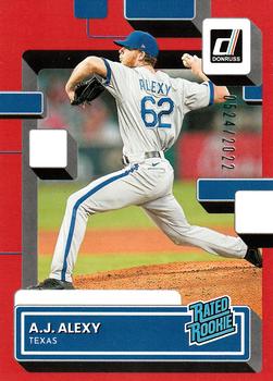 2022 Donruss - Red #61 A.J. Alexy Front