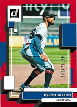 2022 Donruss - Red #111 Byron Buxton Front