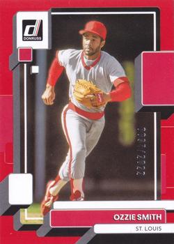 2022 Donruss - Red #163 Ozzie Smith Front