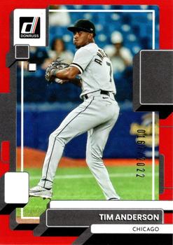2022 Donruss - Red #179 Tim Anderson Front