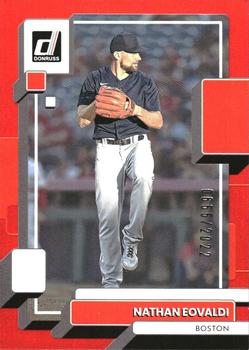 2022 Donruss - Red #200 Nathan Eovaldi Front