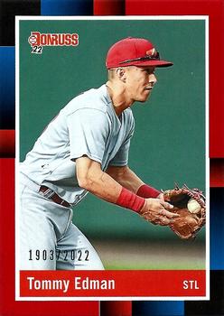 2022 Donruss - Red #270 Tommy Edman Front