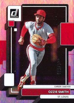 2022 Donruss - Career Stat Line #163 Ozzie Smith Front